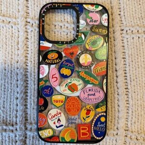 Casetify iPhone 14 Pro Max FRUIT STICKERS Impact Case By Bodil Jane